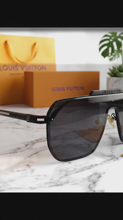 (GS-44) Luxury Oversized Shield Sunglasses Collection – Premium Designer Style UV400 Eyewear