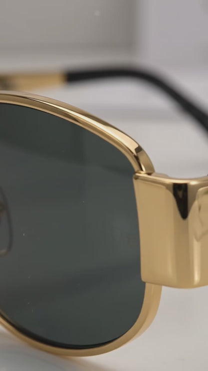 (GS-54) CELINE Luxury Frame Sunglasses | Premium UV400 Black Lens | Unisex Designer Eyewear