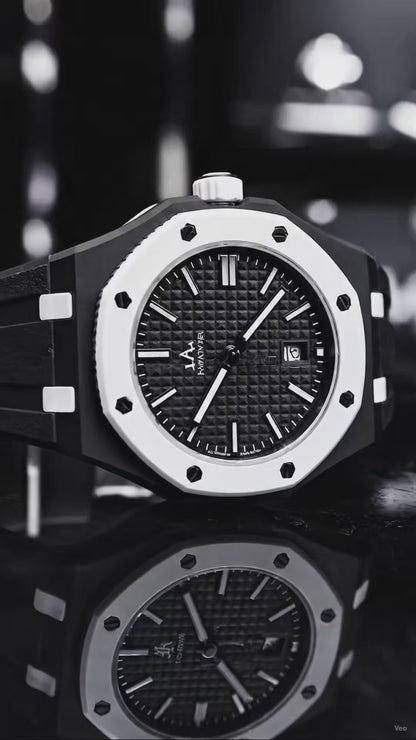 (WH-17) AP Style Premium Silicone Strap Watch – Luxury Quartz Wrist Watch |