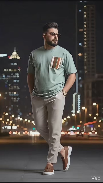 Q-14Tshirt & Trouser Set