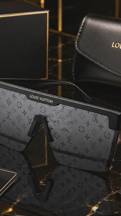 Louis Vuitton Monogram Shield Sunglasses – Unisex Luxury Collection